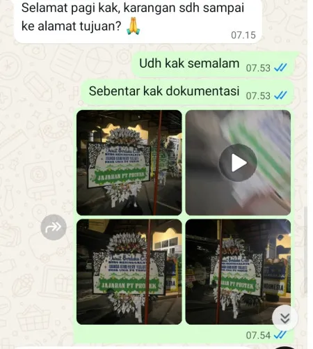 Pengiriman Papan Bunga Selamat Gunung Sahari Selatan