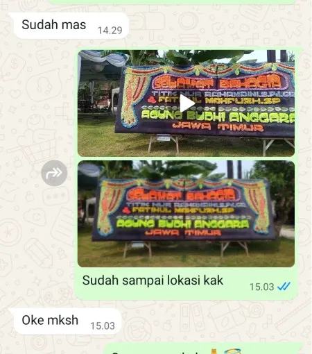 Pengiriman Papan Bunga Gunung Sahari Selatan