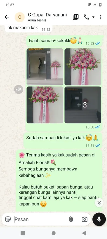 Pengiriman Karangan Bunga Gunung Sahari Selatan
