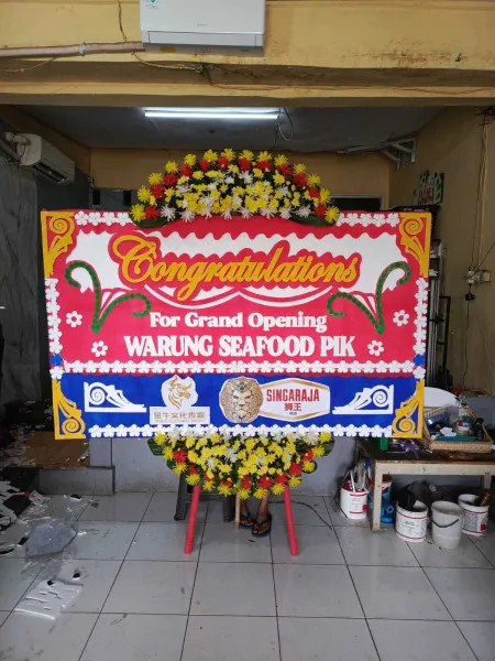 Papan Bunga Ucapan Selamat Gunung Sahari Selatan