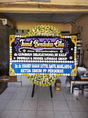 Papan Bunga di Gunung Sahari Selatan